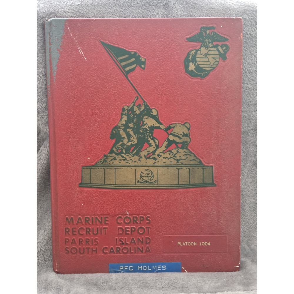 1980 MARINE CORPS‎ RECRUIT DEPOT PARRIS ISLAND SOUTH CAROLINA  PLATOON 1004